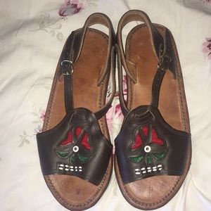 Leather Mexican huaraches